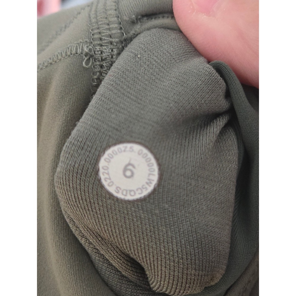 Lululemon Wunder Under High Rise Leggings Olive Green Luxtreme Size 6 - Picture 2 of 6